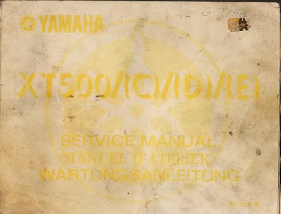 Wartungsanleitung XT500.jpg (77.9 KiB) 1493 mal betrachtet Wartungsanleitung XT500.jpg